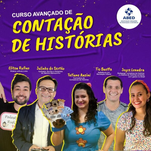 CURSO AVANÇADO DE CONTAÇÃO DE HISTÓRIAS turma da tia tati