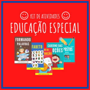 KIT COMPLETO AEE - 16 ebooks com atividades lúdicas para educação especial aee e sala de recursos multifuncionais