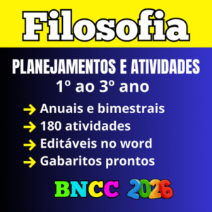 Planejamento Anual de Filosofia - Ensino Médio 2026