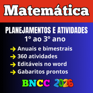Planejamento Anual de Matemática - Ensino Médio 2026 alinhado à bncc