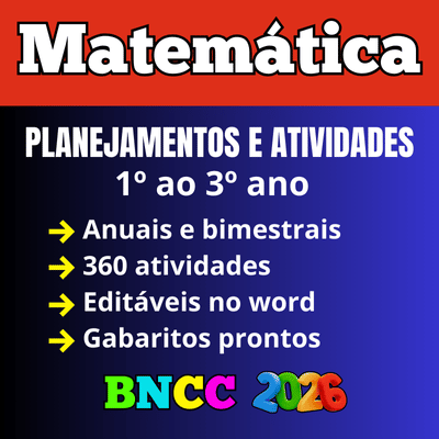 Planejamento Anual de Matemática - Ensino Médio 2026 alinhado à bncc