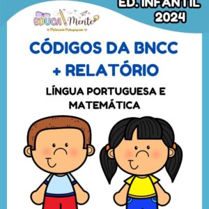 AVALIAÇÃO DIAGNÓSTICA EDUCAÇÃO INFANTIL BNCC 2025