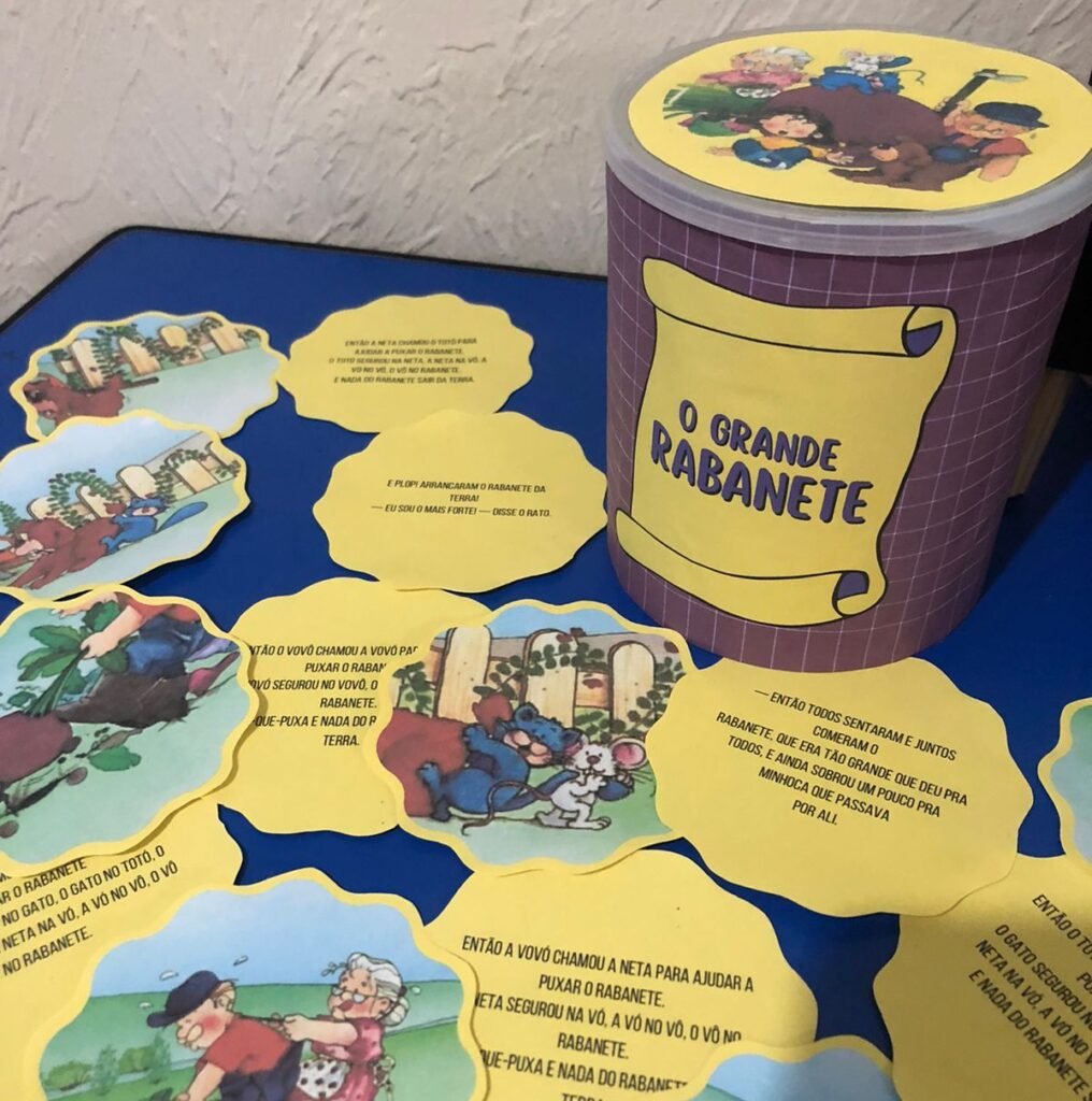 História na Lata Educação Infantil para imprimir