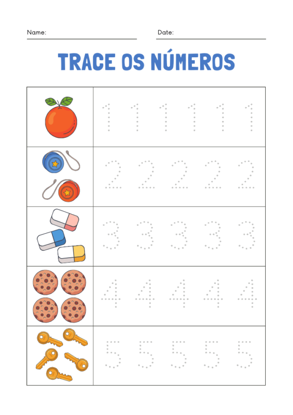 Atividades de Matemática Educação Infantil 0 a 3 Anos