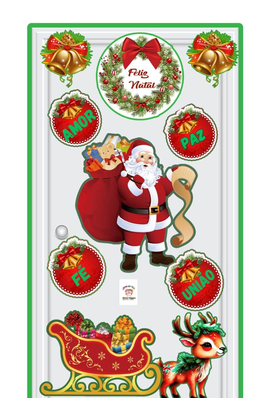 PAINEL DE PORTA – O VERDADEIRO SENTIDO DO NATAL – Atividades