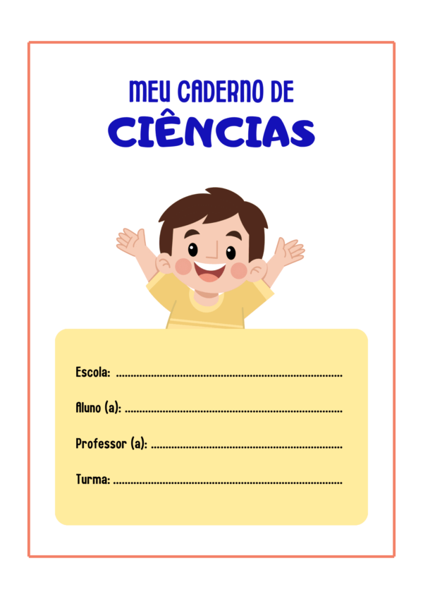 Capas de matérias Para Imprimir pdf grátis