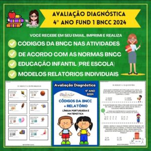 Avaliação Diagnóstica 4º Ano BNCC 2024