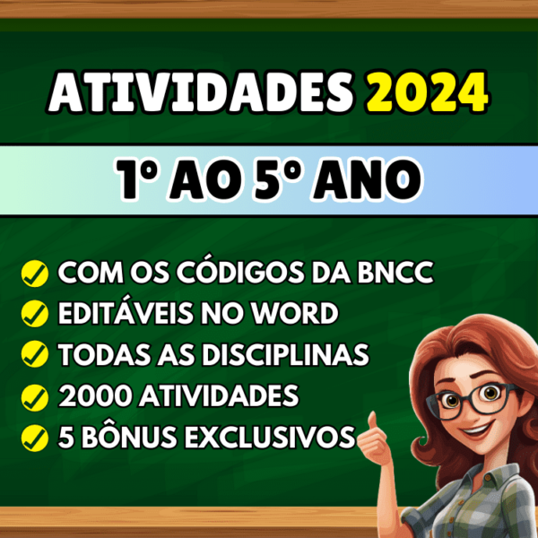 Planejamento anual para 1º 2º 3º 4 º e 5º ano de acordo com a Bncc 2024