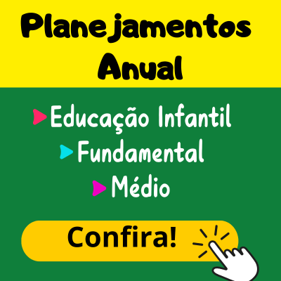 capa planejamento anual professor colorida e divertida