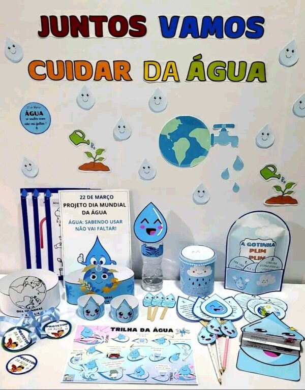 Projeto Água Educação Infantil de Acordo Com a BNCC em pdf e word para imprimir