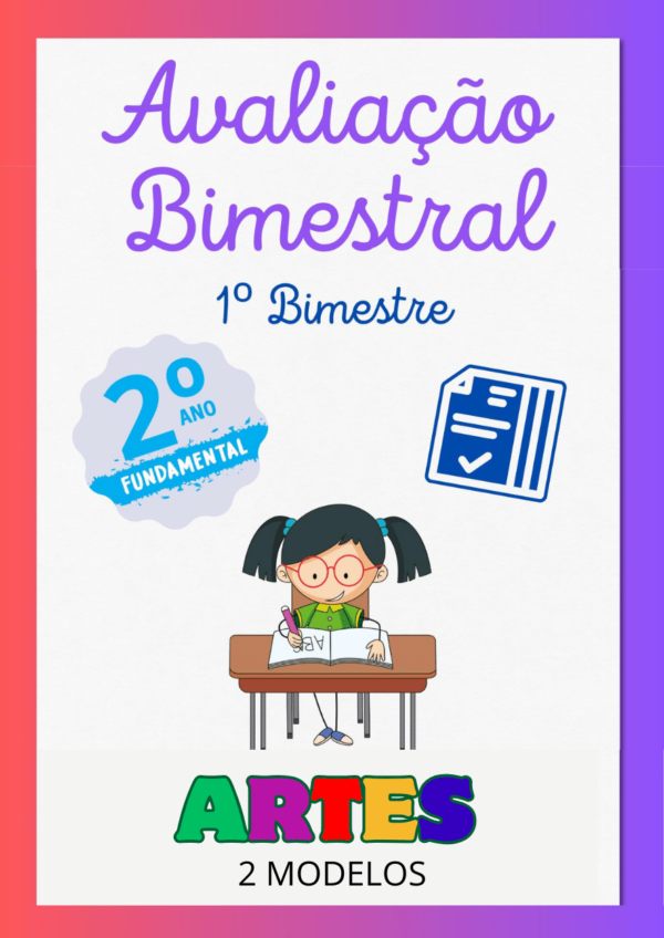 Avaliação de Artes 2º ano 1º bimestre para imprimir