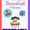 Avaliação de Geografia 5º ano 1º bimestre para imprimir