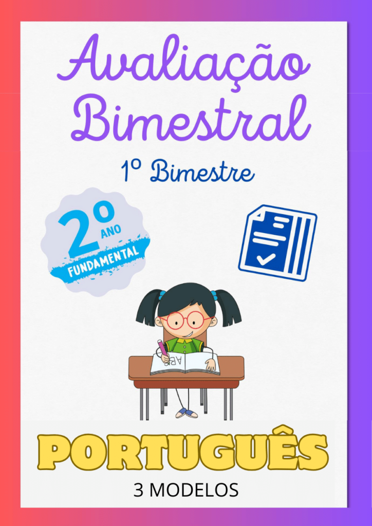 Avaliação 2º Ano Para Imprimir 1º bimestre 2025 - Professores Mestres