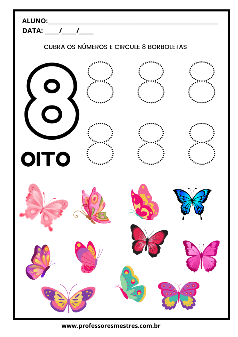 Atividades Números de 0 a 10 Educação Infantil
