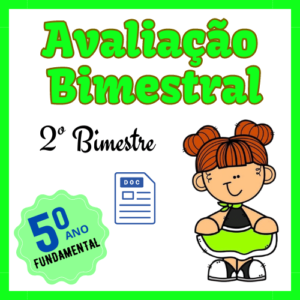 Avaliação 5º ano 2º Bimestre Imprimir Word