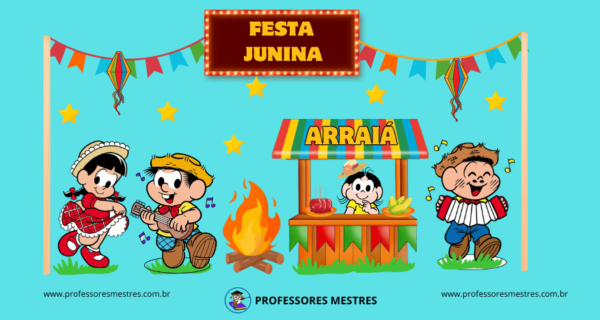 Painel festa junina para baixar e imprimir pdf gratuito