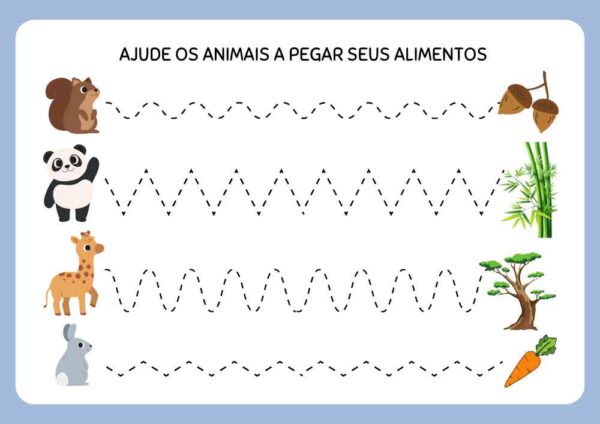 Atividade para trabalhar a coordenação motora de crianças em fases de alfabetização