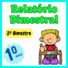 Relatório de desenvolvimento individual do aluno no primeiro 1º ano ensino fundamental 2º bimestre Editavel no Word