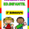 Relatório 2º Segundo bimestre educação infantil de desenvolvimento individualdo aluno e de turma Editável no Word