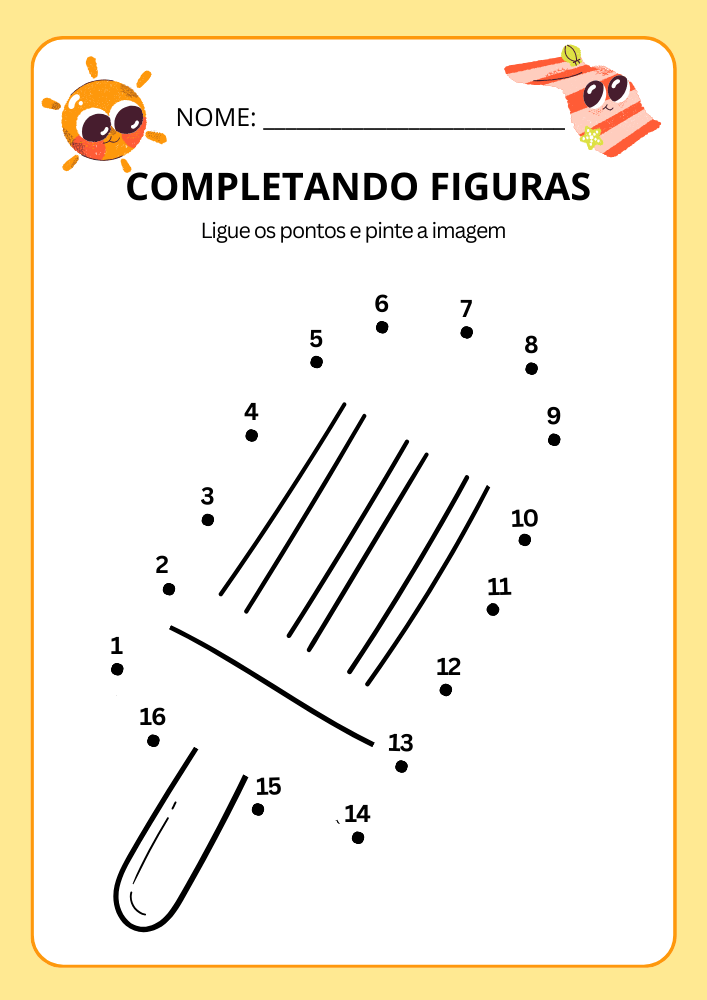 Atividades para deficiente intelectual para imprimir criar figuras