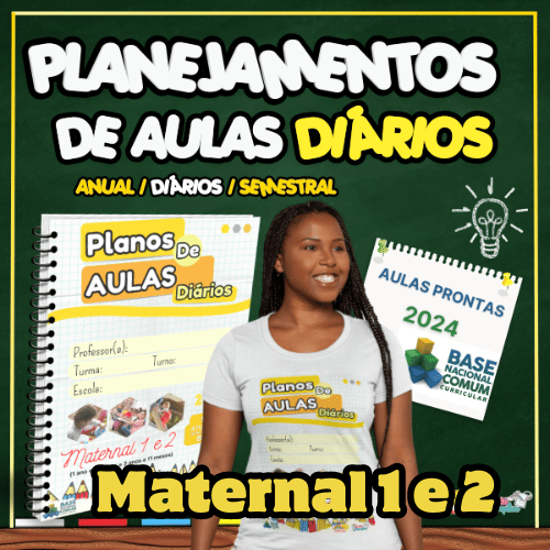 Plano de aula diário maternal e 2 educação infantil