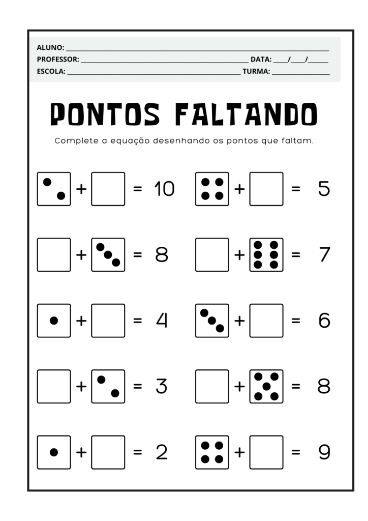 Atividades Alfabetização 2º ano numeros