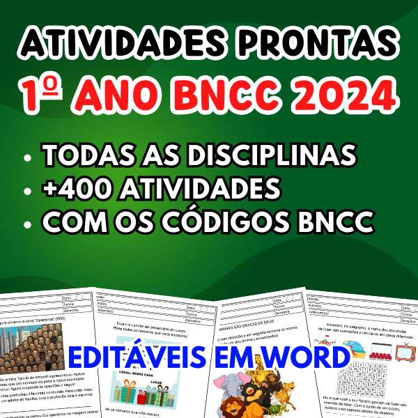 Atividades bncc 1 ano para imprimir