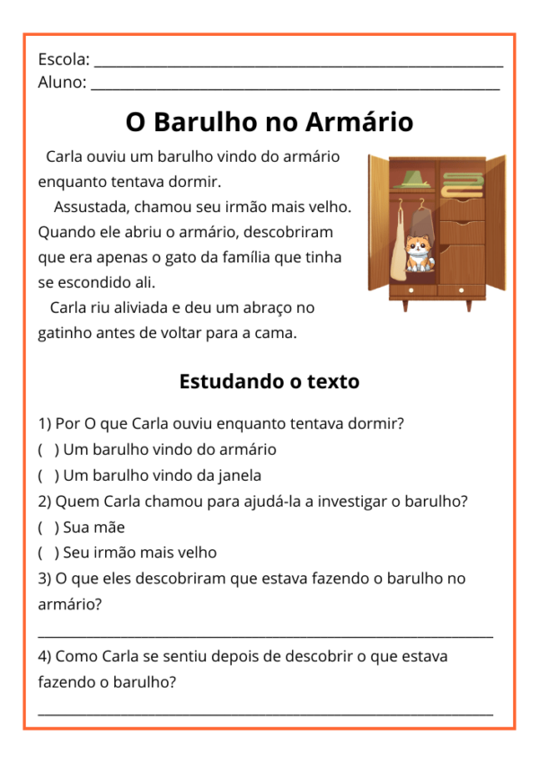 32 Textos Curtos Para Interpretação 6º Ano Com Gabarito