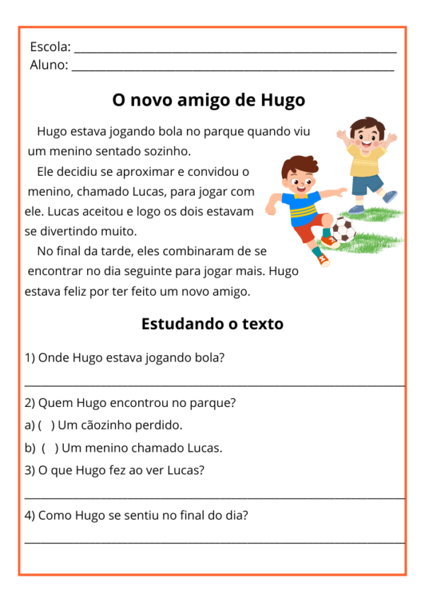 Interpretação de Texto 4º Ano - 32 Textos e atividades