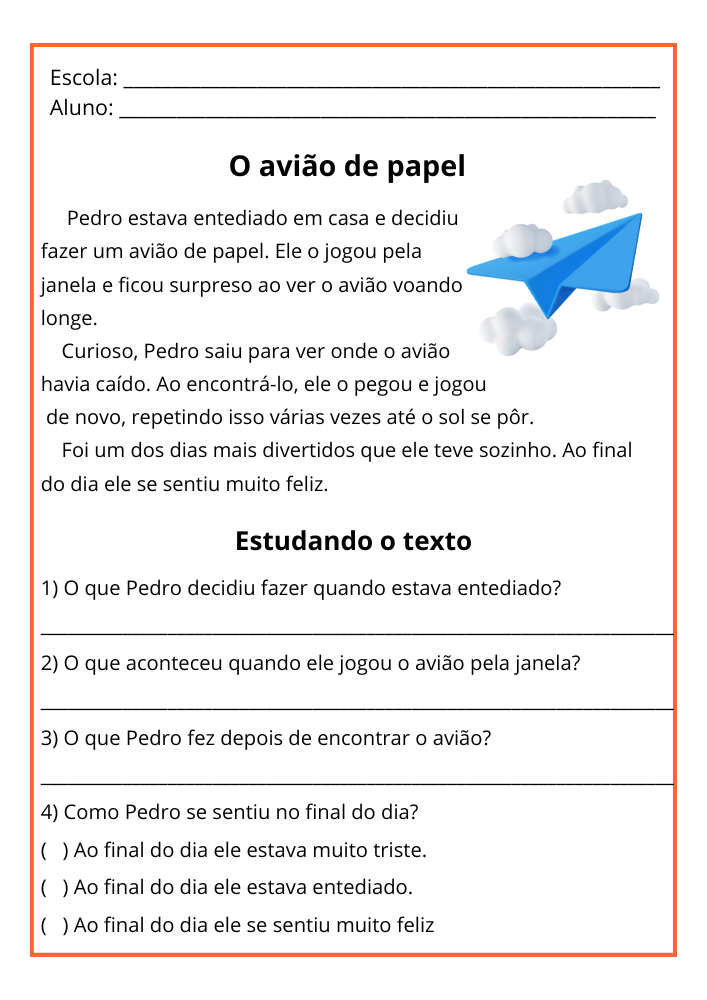 Textos Com Interpretação folha 26