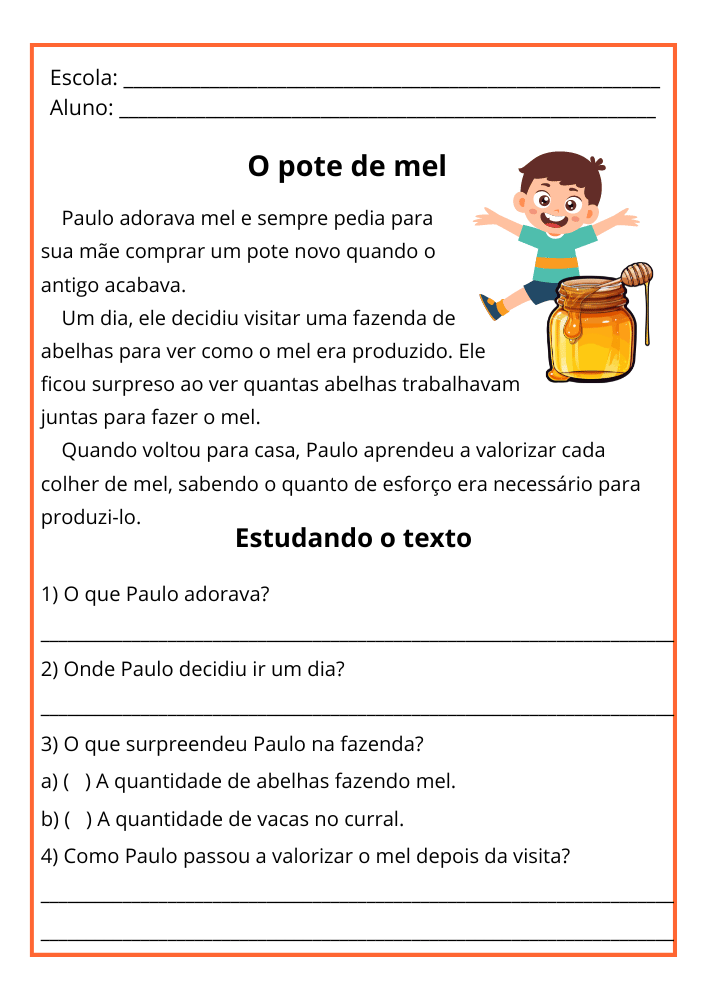 Textos Com Interpretação folha 32