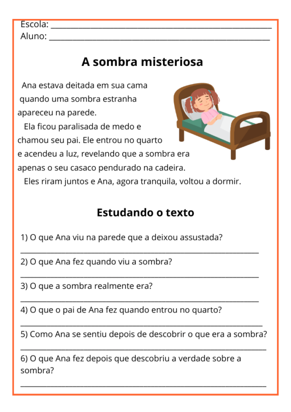 Textos Com Interpretação - 32 Arquivos Para Baixar Grátis