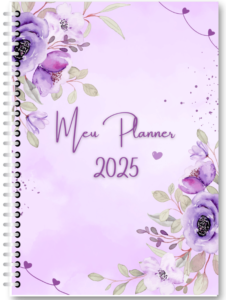 Caderno meu Planner 2025 Pronto para imprimir