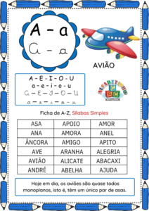 Caderno de Atividades Para Alfabetização Em PDF