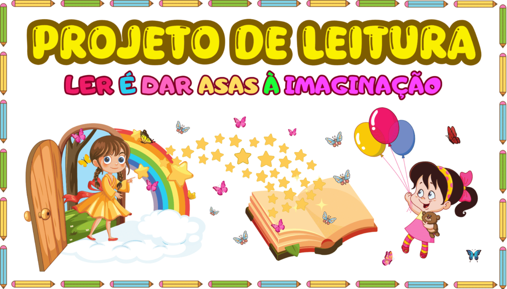 Painel para projeto de leitura PDF para imprimir educação infantil