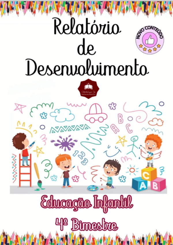 Relatório infantil quarto bimestre word