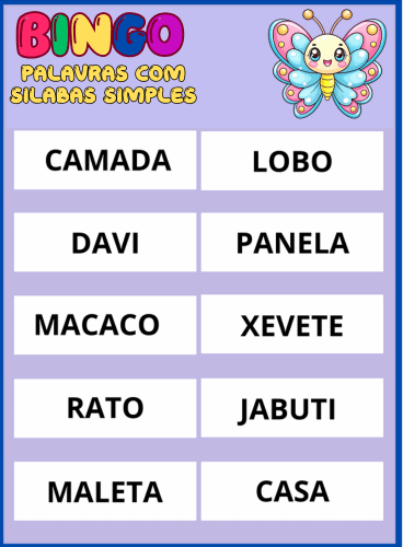 bingo palabras simples pdf (9)