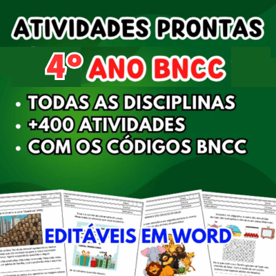 Atividades para o quarto ano do ensino fundamental de acordo com A BNCC