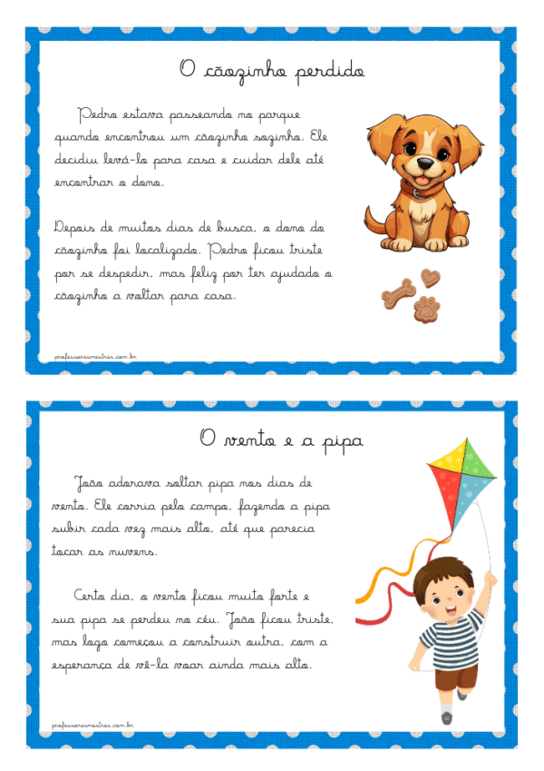 30 Textos com Letra Cursiva para Imprimir e Trabalhar Caligrafia