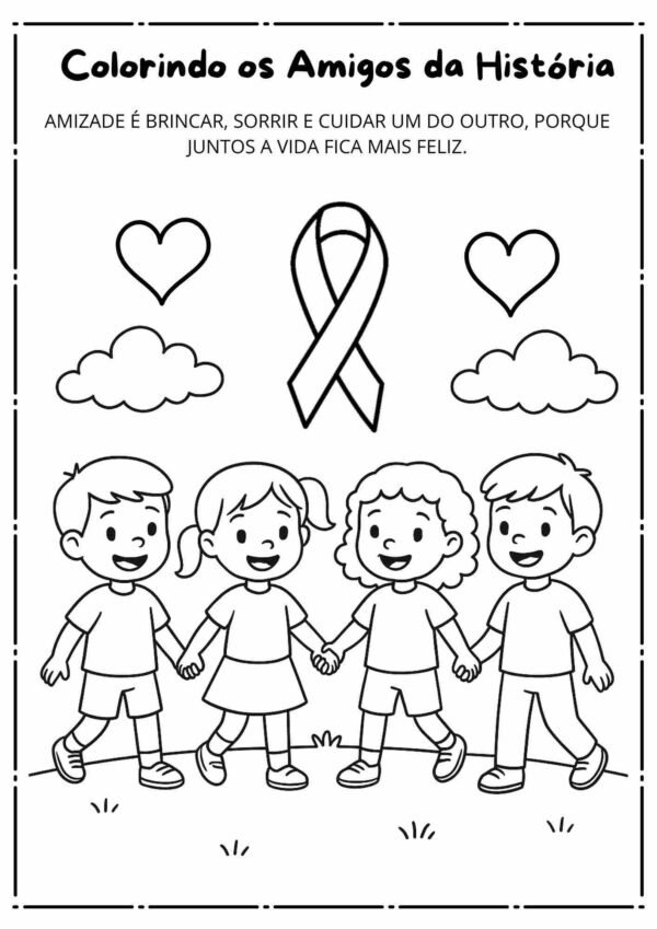Atividades Setembro Amarelo Educação Infantil para Imprimir