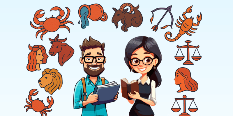 signos do zodíaco professores