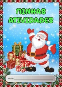 40 Capas de atividades natalinas coloridas para imprimir: modelos ...