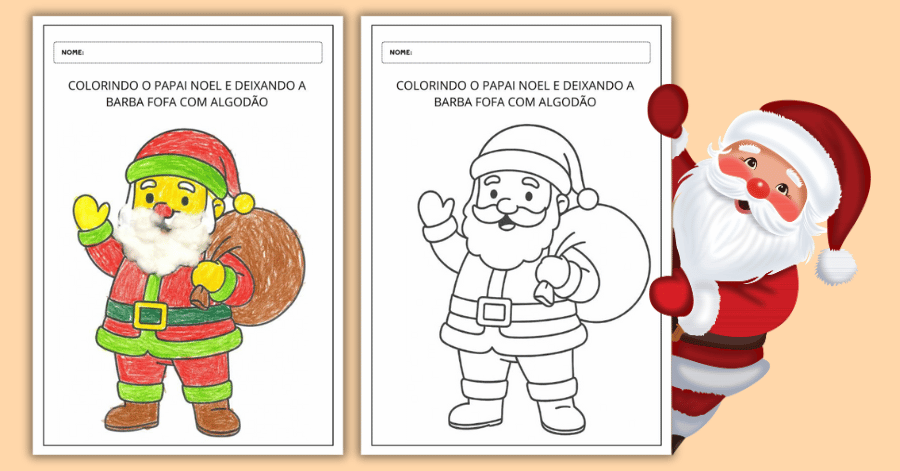 Atividade de arte natal pdf completo para baixar grátis