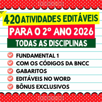 Atividades 2º ano atualizadas conforme diretrizes da bncc 2026