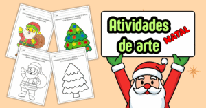 Atividades de arte natal educação infantil para imprimir e montar pdf completo para baixar