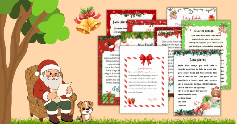 Mensagem de Natal para alunos Educação Infantil