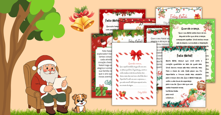 Mensagem de Natal para alunos Educação Infantil