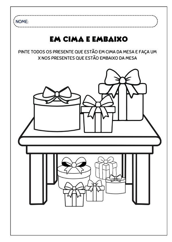 atividades natal educacao infantil anel natal colorir 25