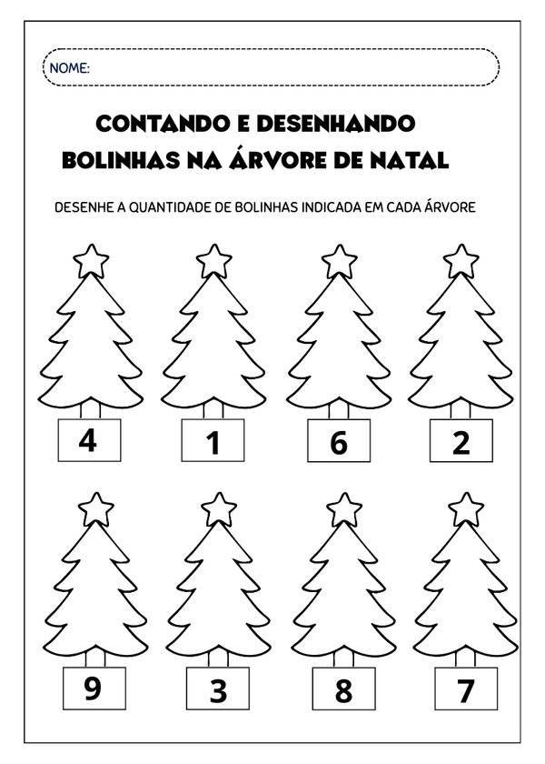 atividades natal educacao infantil coroa natal colorir 15