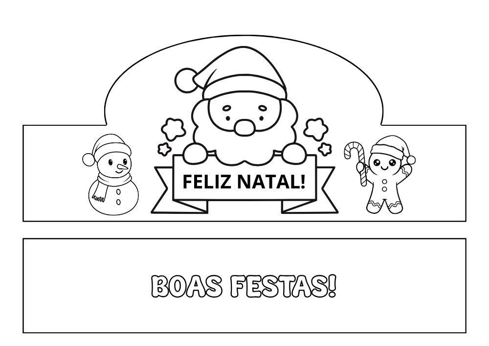coroa natal atividade educativa rotina escolar 10